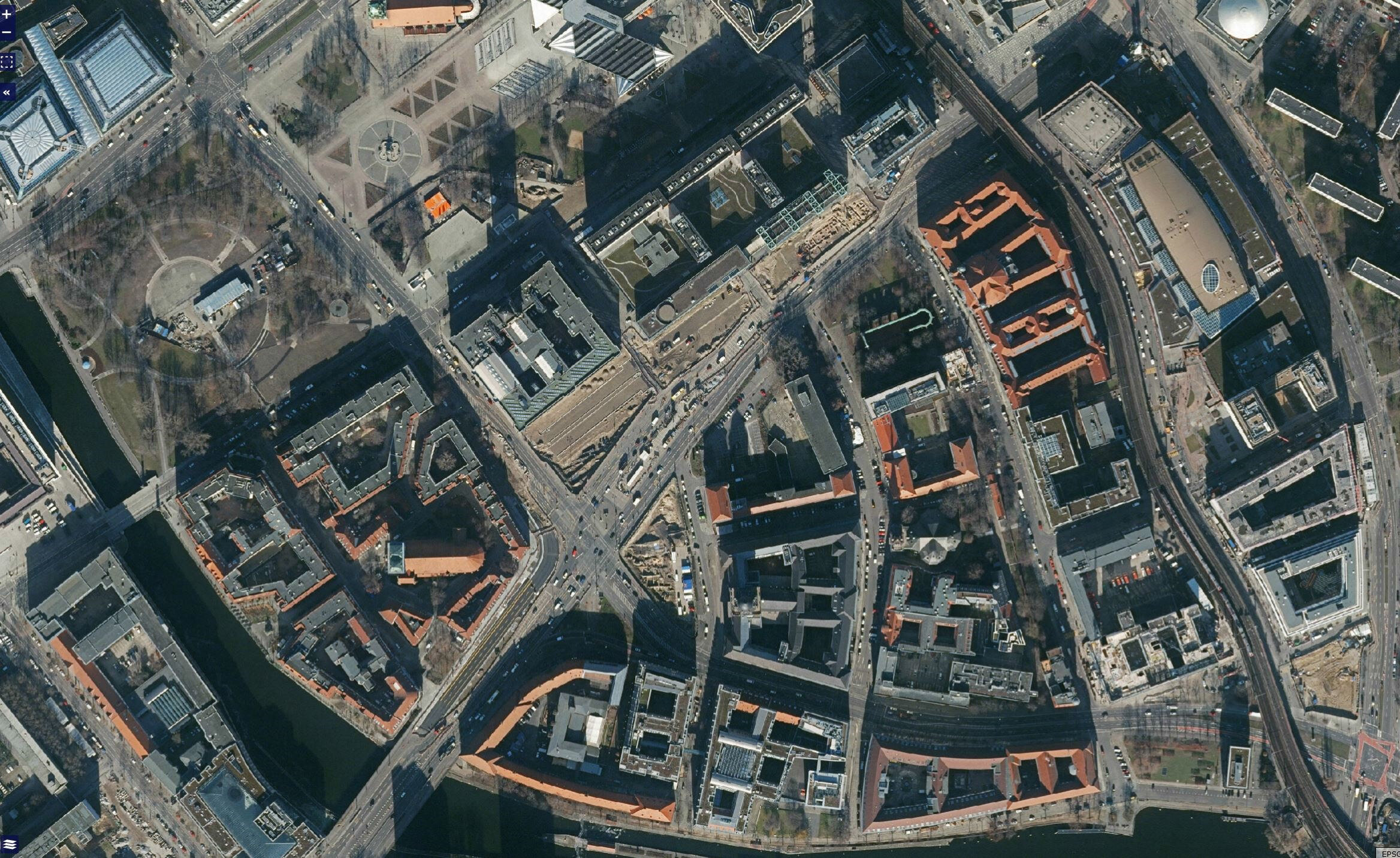 © Luftfoto Senatsverwaltung für Stadtentwicklung und Wohnen, Berlin