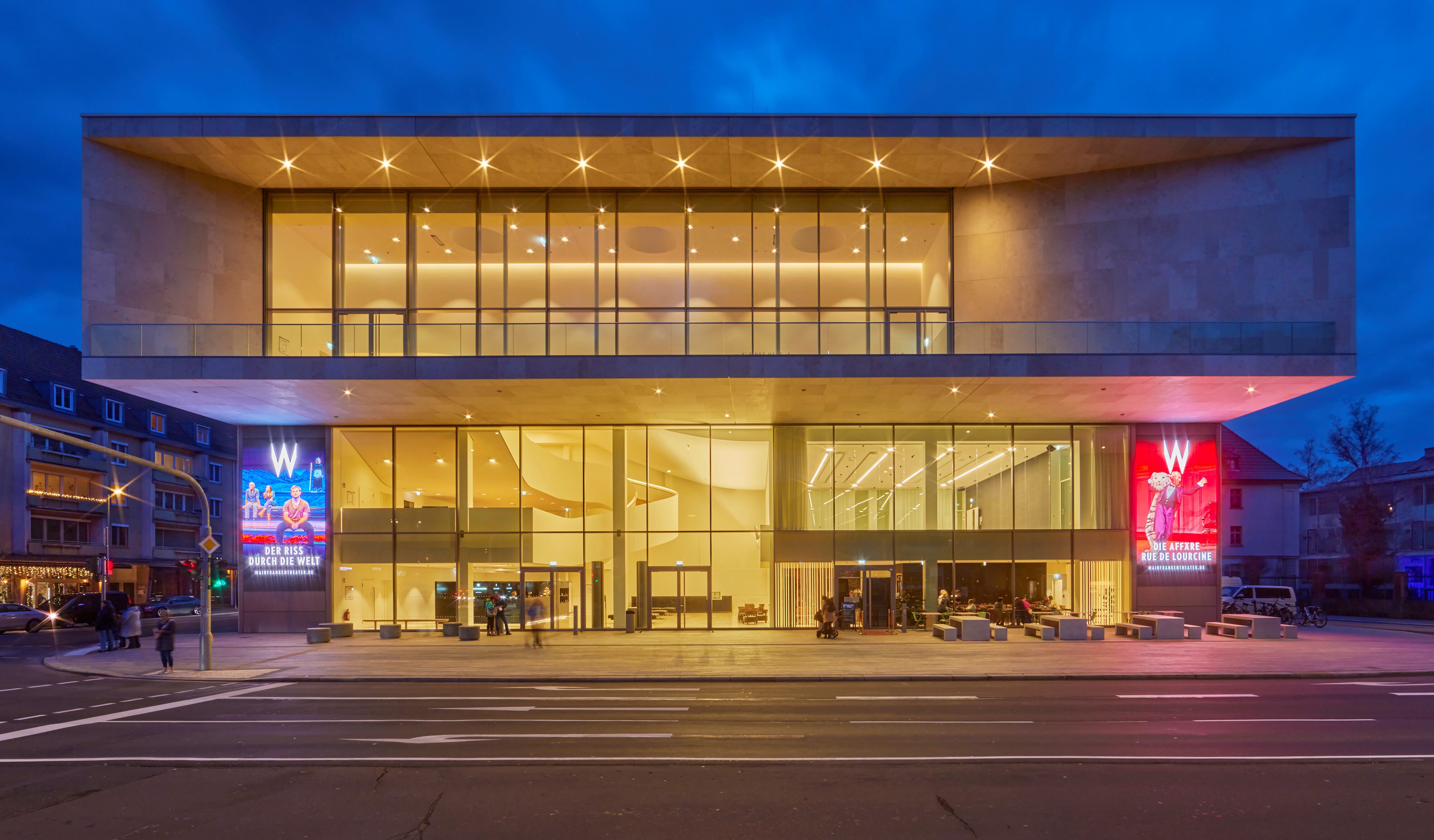 Neubau Kopfgebäude Mainfranken Theater Würzburg © Nik Schölzel / Mainfranken Theater Würzburg | © Neubau Kopfgebäude Mainfranken Theater Würzburg © Nik Schölzel / Mainfranken Theater Würzburg