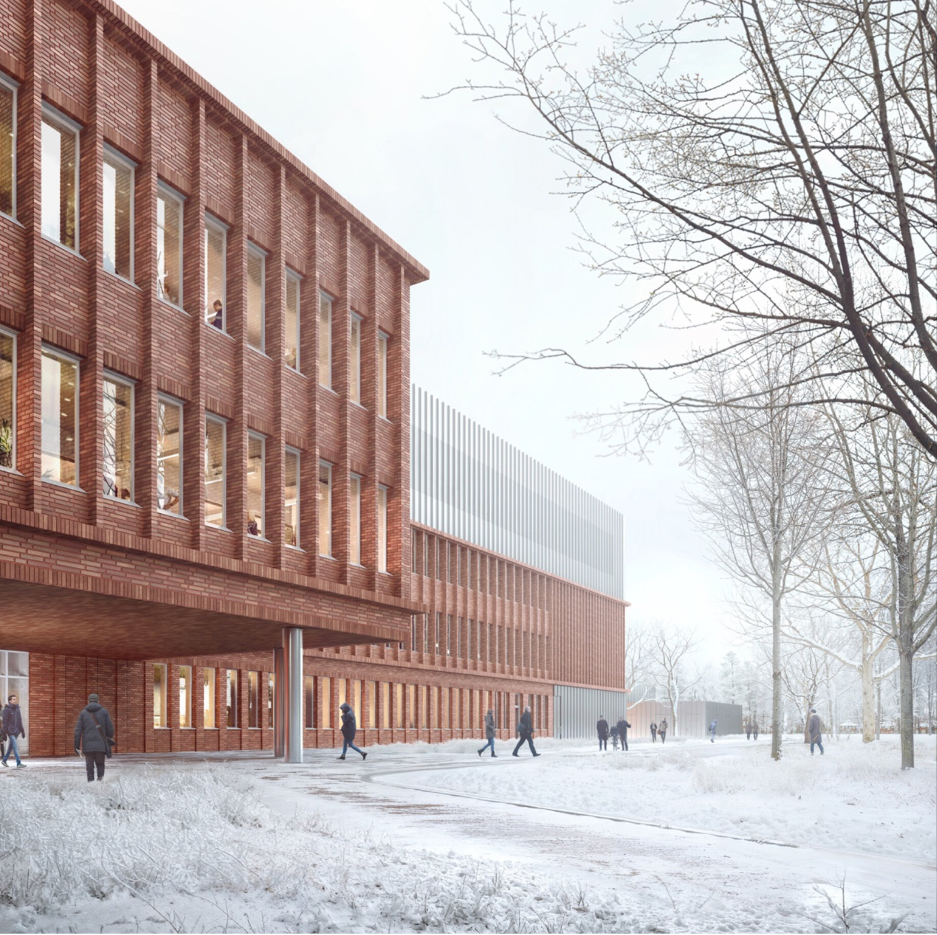 Titelbild: Wettbewerbsentwurf, Außenraumperspektive, Visualisierung: KIASM © Telluride Architektur GmbH, Berlin | © Titelbild: Wettbewerbsentwurf, Außenraumperspektive, Visualisierung: KIASM © Telluride Architektur GmbH, Berlin